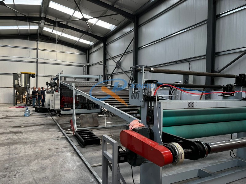 ABS PC PMMA PE PP sheet production line