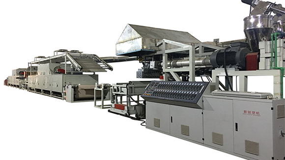 PP plate production line