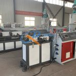 PP PE PVC Single Wall Corrugated Pipe Making Machine