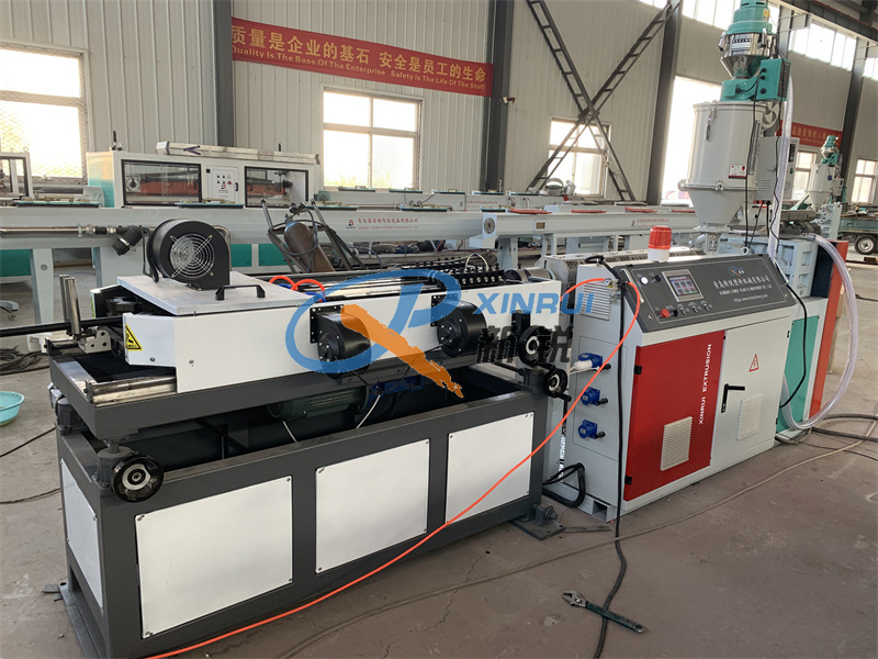 PP PE PVC Single Wall Corrugated Pipe Making Machine