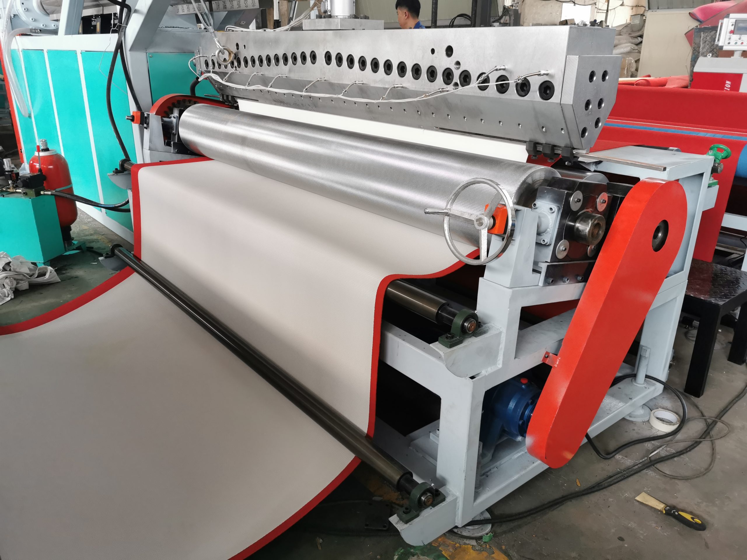 TPR TPE Carpet Back Coating Machine