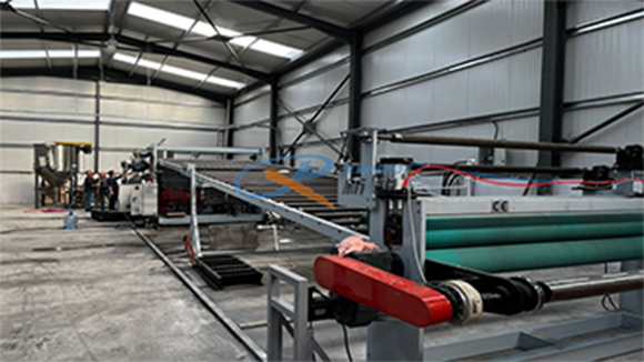 ABS PC PMMA PE PP sheet production line