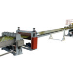 LDPE LLDPE Cable Protection Tile Sheet Making Machine