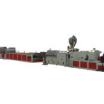 PVC Hollow Roofing Corrugated Sheet Tile Extrusion Machine